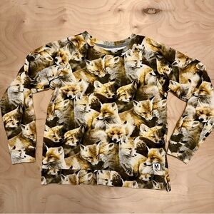 Molo Fox Kits Cubs US 12 EU 164 Adorable Long Sleeved Top Sweatshirt